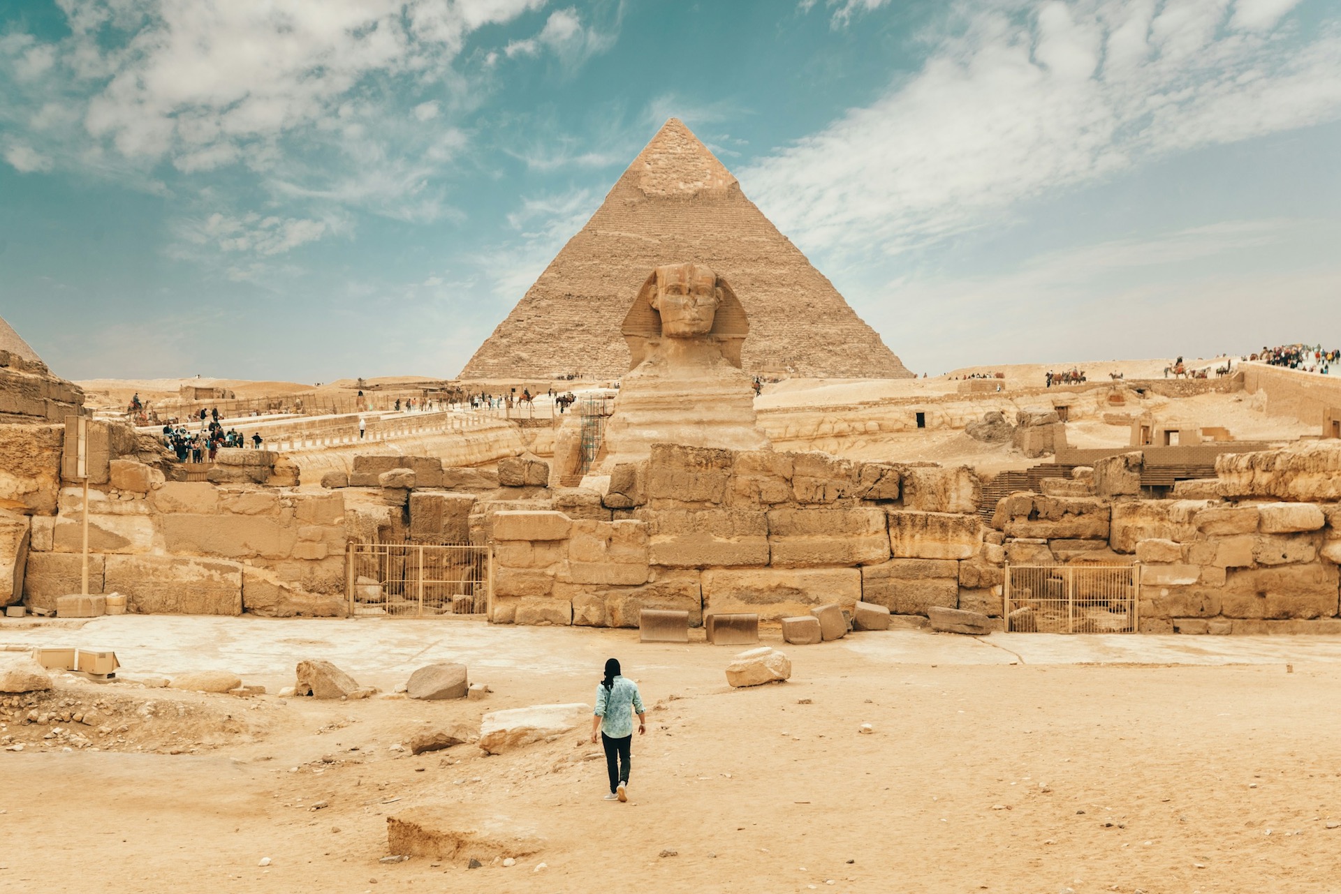 Great Pyramids of Giza and the Sphinx