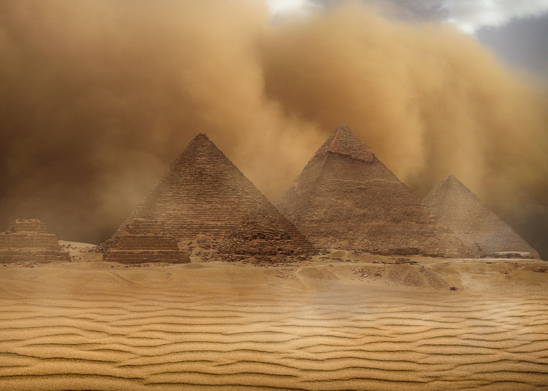Egyptian Sandstorm Weather